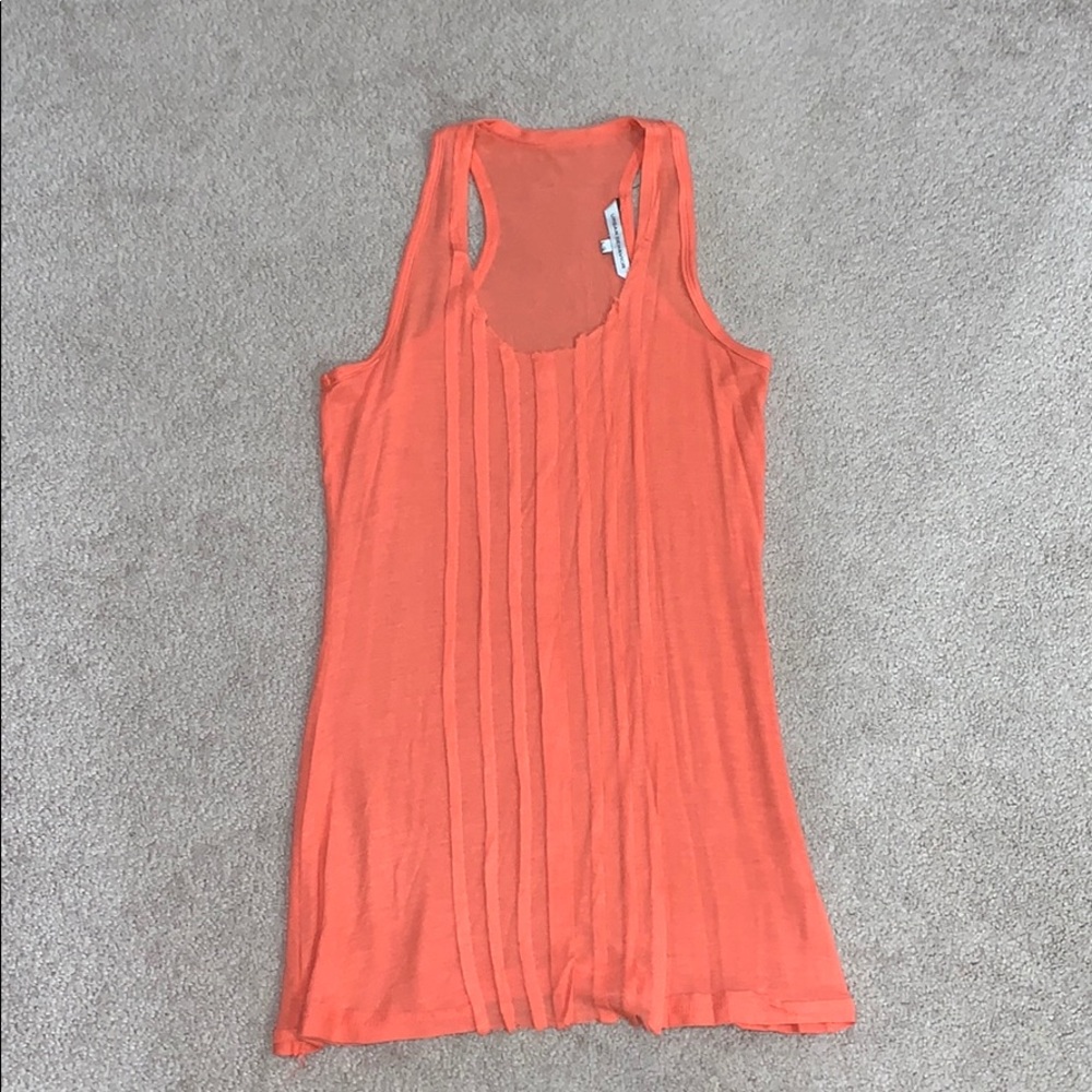 Coral tank top